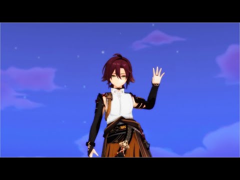 【原神MMD】平蔵くんに夜に駆けてもらった