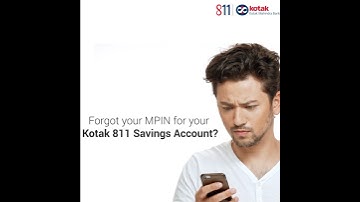How to reset MPIN for Kotak 811 App