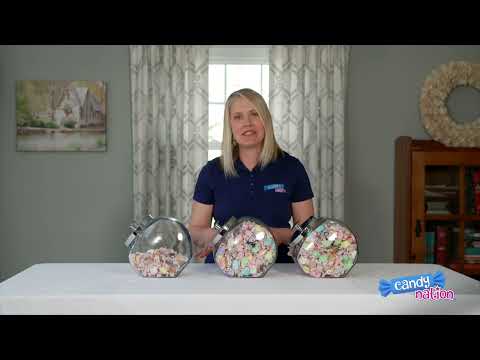 Filling Large Candy Jars - a How To by Candy Nation