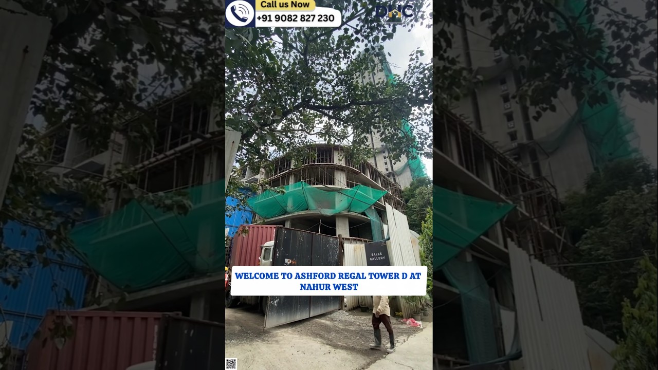 Ashford Regal Nahur West Mumbai | Экскурсия по квартирам с 2 спальнями | Квартиры в районе Мулунд...