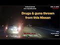Suspect throws drugs & guns out the car before they finally stop #gta #police  #LRHN