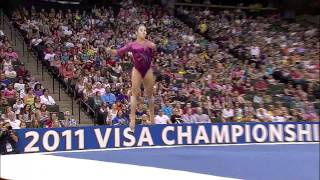 Celebrity Alexandra Raisman - Floor Exercise - 2011 Visa Championships - Women - Day 1 Wealth