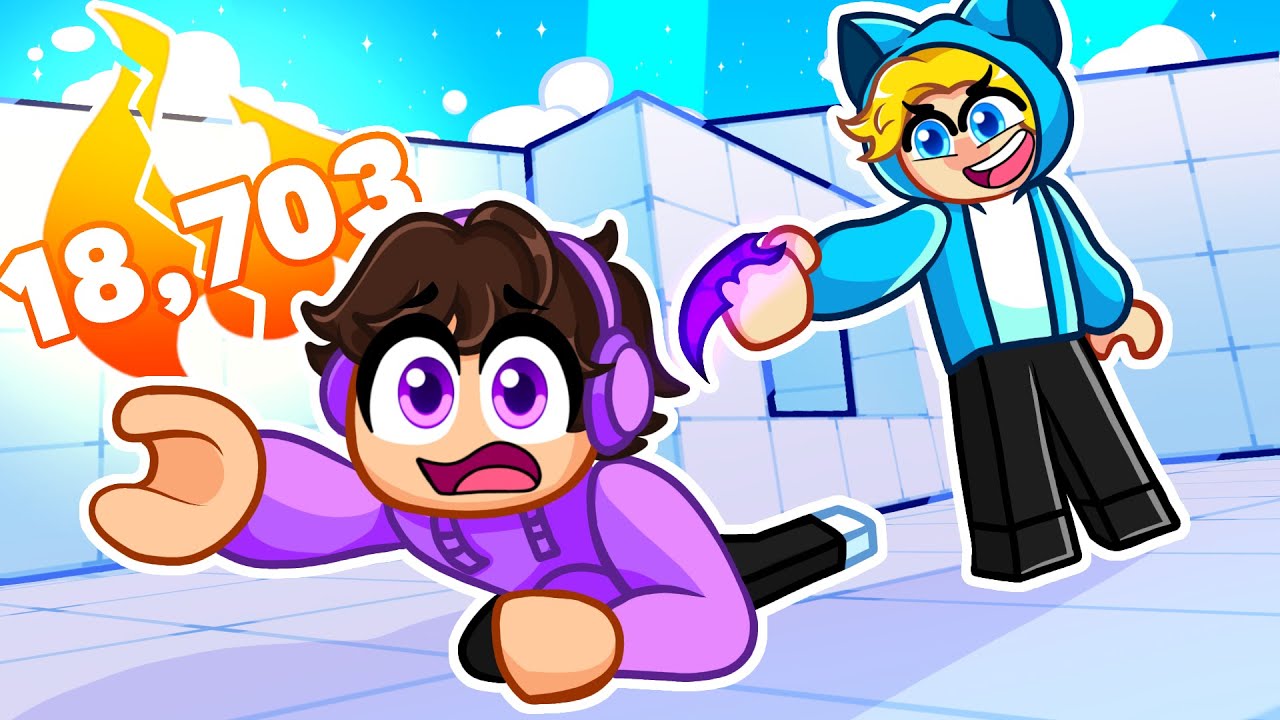 POKONAŁEM YOUTUBEROW TYLKO Z NÓŻA w RIVALS!