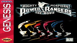 Mighty Morphin Power Rangers - The Movie - USA - Sega Genesis Playthrough