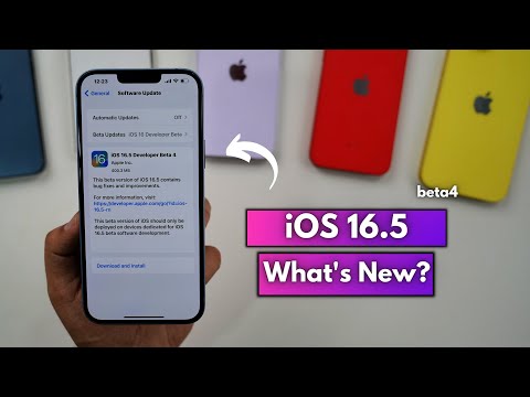 iOS 16.5 beta 4 Released | What's New?