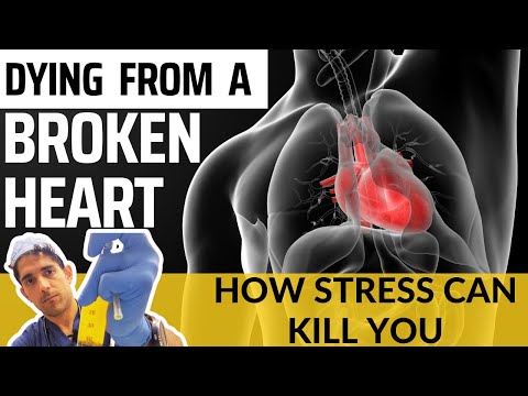 Can you die from a broken heart 3 Ways Mental Stress & Anxiety Cause Death by Medical Secrets