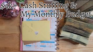 My Monthly Budget • Cash Stuffing • Savings Challenges