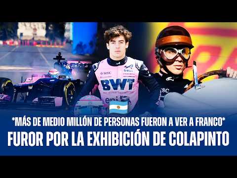 FUROR POR LA EXHIBICIÓN DE COLAPINTO: MÁS DE MEDIO MILLÓN DE PERSONAS FUERON A VER A FRANCO