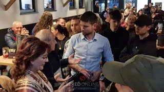 Diskusia s Michalom Šimečkom v Seredi