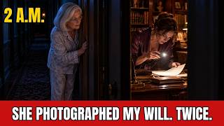 At 2 A.M., My Daughter-in-Law Was Photographing My Will…