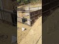 concrete framing not finished, still working on it.. basement concrete