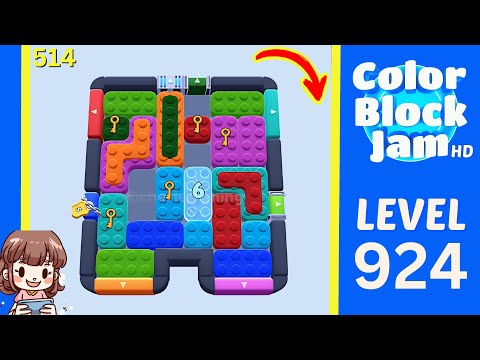 Color Block Jam Level 514 (924) Solution Walkthrough video preview