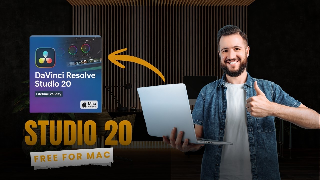 DaVinci Resolve Studio 20 for Mac - Full Version Free (M1 M2 M3 M4