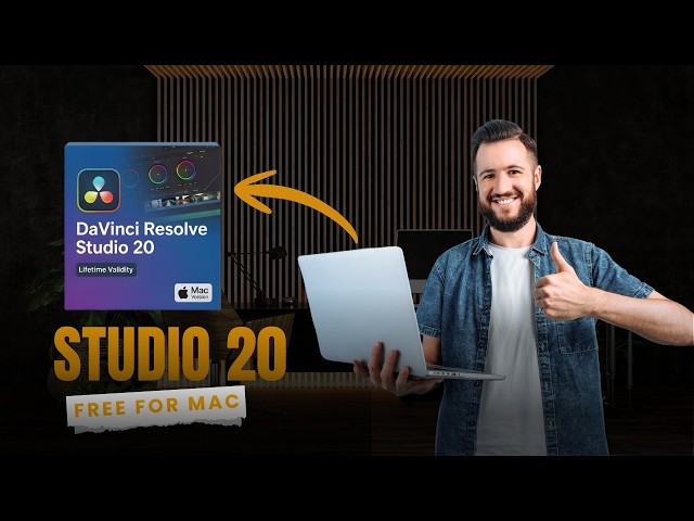DaVinci Resolve Studio 20 for Mac - Full Version Free (M1 M2 M3 M4