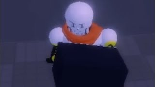 Papyrus's Microwave animation testing | Undertale Fall of the Multiverse Remastered