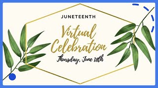 Sandy Spring Slave Museum & African Art Gallery Juneteenth Virtual Celebration!