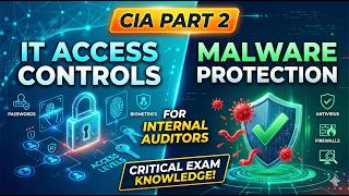 IT Access Controls and Malware Protection for Internal Auditors | CIA Part 2