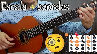 Combining chords with scales is easier than you think! 😯 - Learn how to do it step by step 🎉🤗
