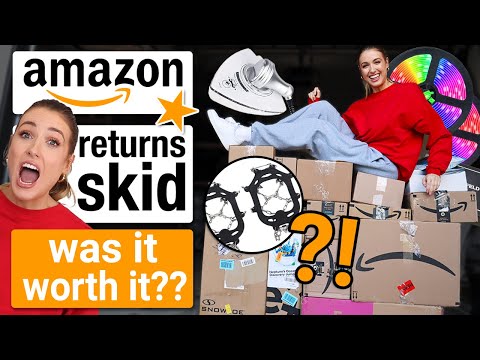 I Bought a $700 AMAZON RETURNS SKID – was it ACTUALLY worth it??