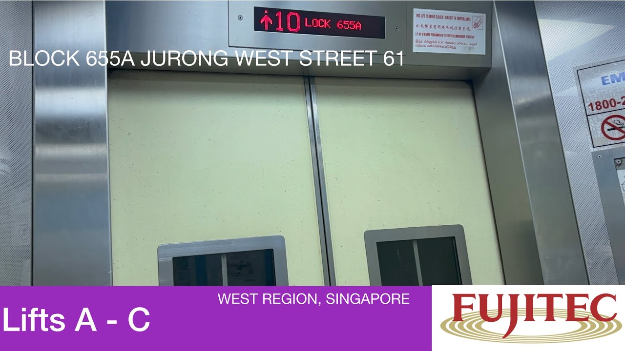 HDB Block 655A Jurong West || Fujitec Elevator 