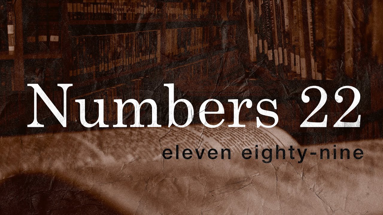 God's Unseen Faithfulness - Balaam's Donkey: Numbers 22