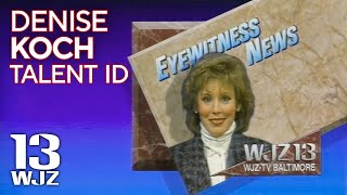 Famous WJZ-TV Baltimore | Denise Koch Talent ID | 1987 | WJZ 13 Net Worth
