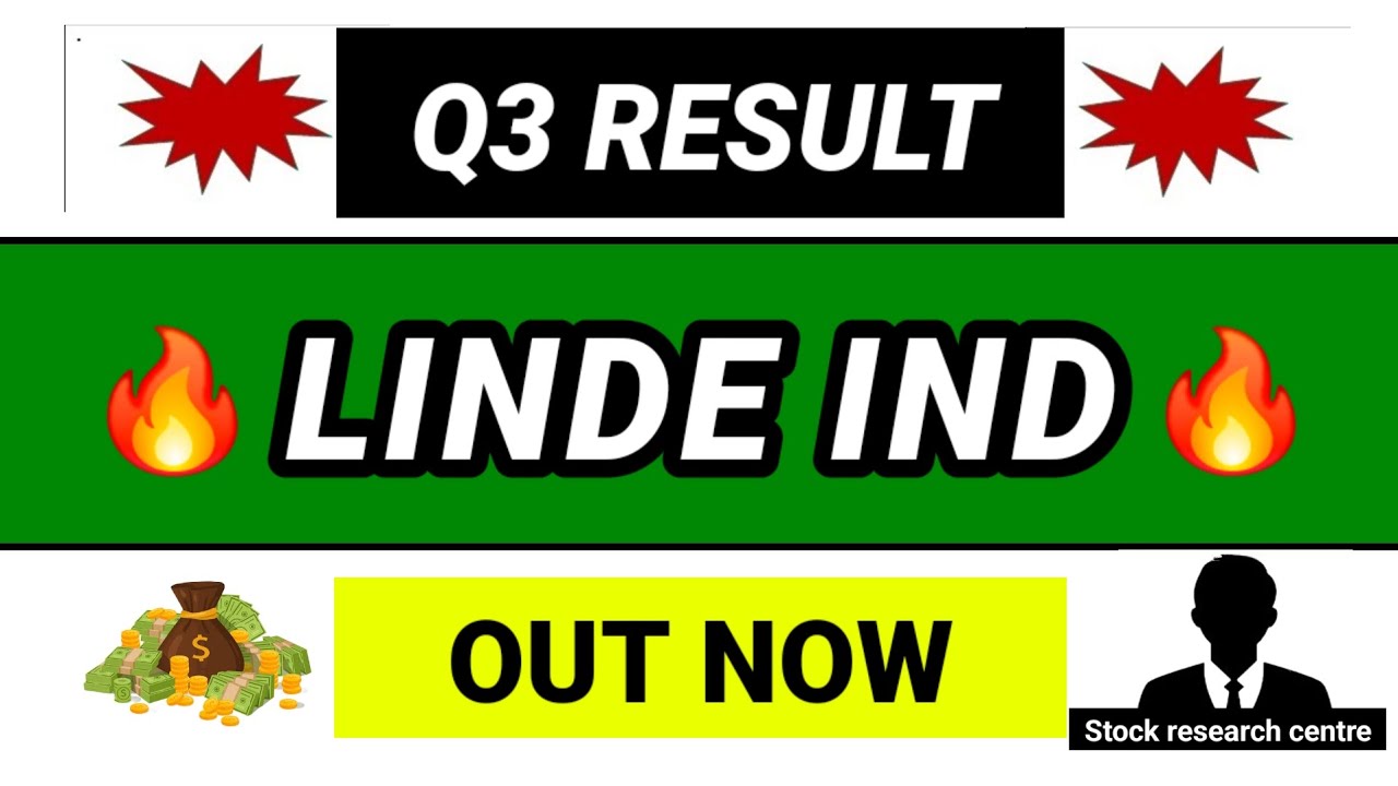 LINDE INDIA Q3 Results 2026 | LINDE INDIA Results Today | LINDE INDIA share