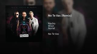 Nacho, Wisin, Noriel - No Te Vas (Audio / Remix)