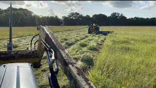 Bad luck cutting hay