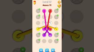 Game:- Color Tangled Rope 3D #games #gaming #gameplay #thunderplayyys #shorts