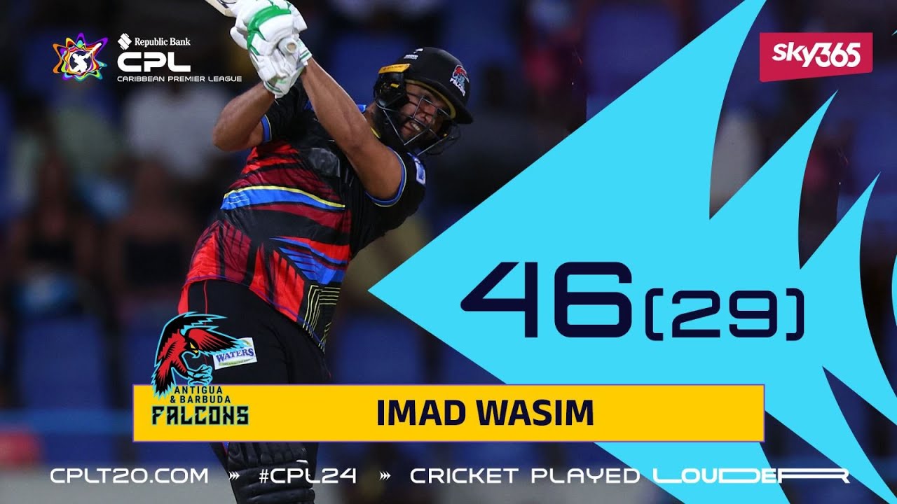 Imad Wasim's MAGNIFICENT Innings! | CPL 2024