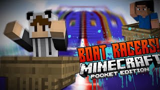 [0.11] INTENSE BOAT RACE MINIGAME IN MCPE w/SmartPlaysGames! - Minecraft: Pocket Edition screenshot 5