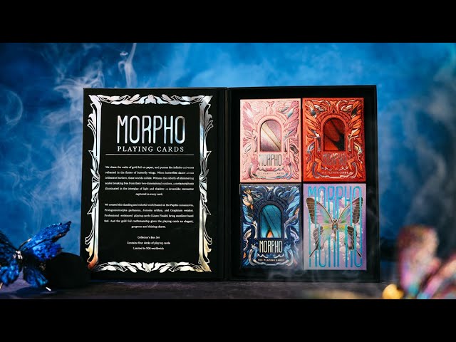 Morpho Playing Cards 3色セット Now on Kickstarter: Morpho V2 Playing Cards By TCC Fashion - YouTube