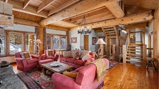 Guided Home Tour and Aerial Video of 27 Cowboy Heaven Spur Road | Big Sky, Montana