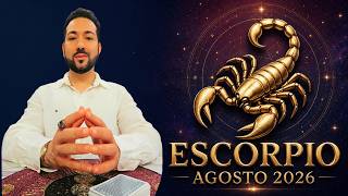 ESCORPIO ♏️ MES DE AGOSTO 2026
