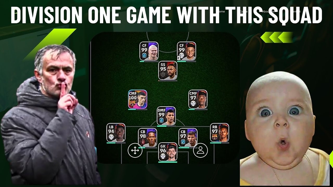 DIVISION ONE MATCH WITH THIS SQUAD 🥵ഇനിയാണ് മോനെ കളി