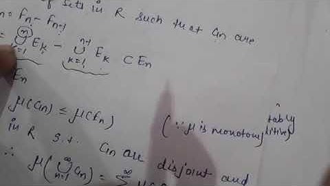 mew is countably subadditive #MSc maths  #sem 4 #GMIT #Measure theory #lec7  #theorem 4