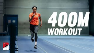 Workout With OLYMPIAN Micha Powell - 400m Track Workout Information