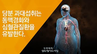 당분 과대섭취는 동맥경화와 심혈관질환을 유발한다. - (20121103_434회 방송)_달콤함에 빠지다, 당 과다섭취의 위험
