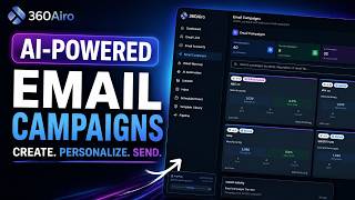 Create an AI-Powered Email Campaign in 360Airo – Personalized Outreach for Every Contact