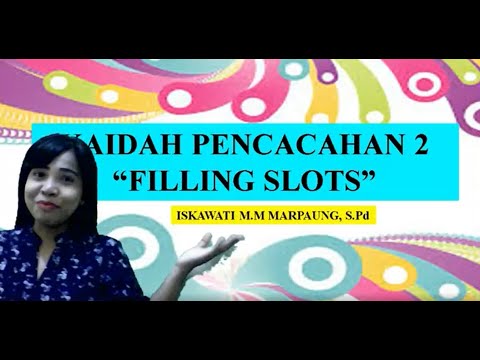 KAIDAH PENCACAHAN 2 "FILLING SLOTS"