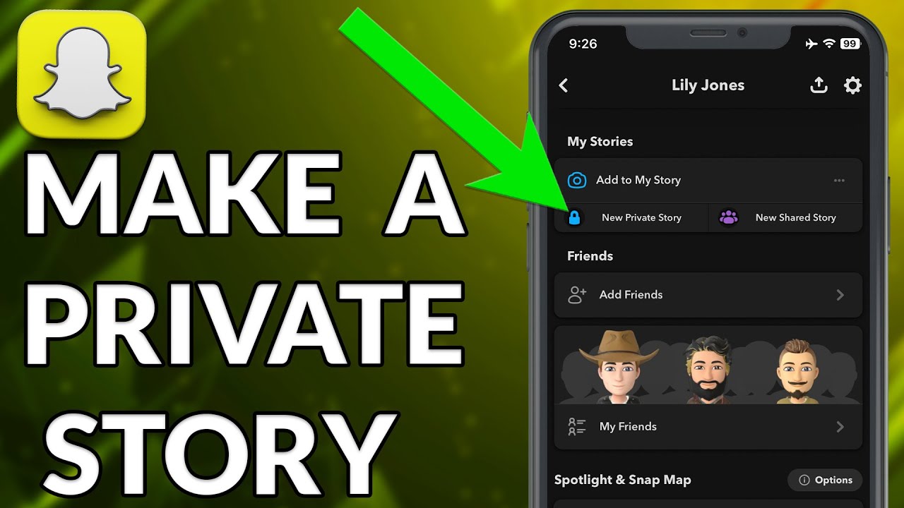 how-to-make-a-private-story-on-snapchat-2023-youtube