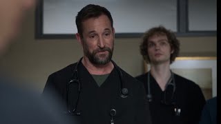 The Pitt 2X06 Final Scene Everyone Pays Their Respect To Louie