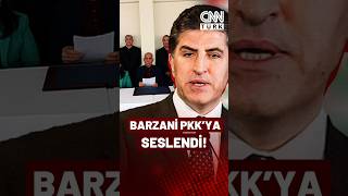 Neçirvan Barzaniden Pkkya Çağrı Pkk İmralının Çağrısına Uymalı