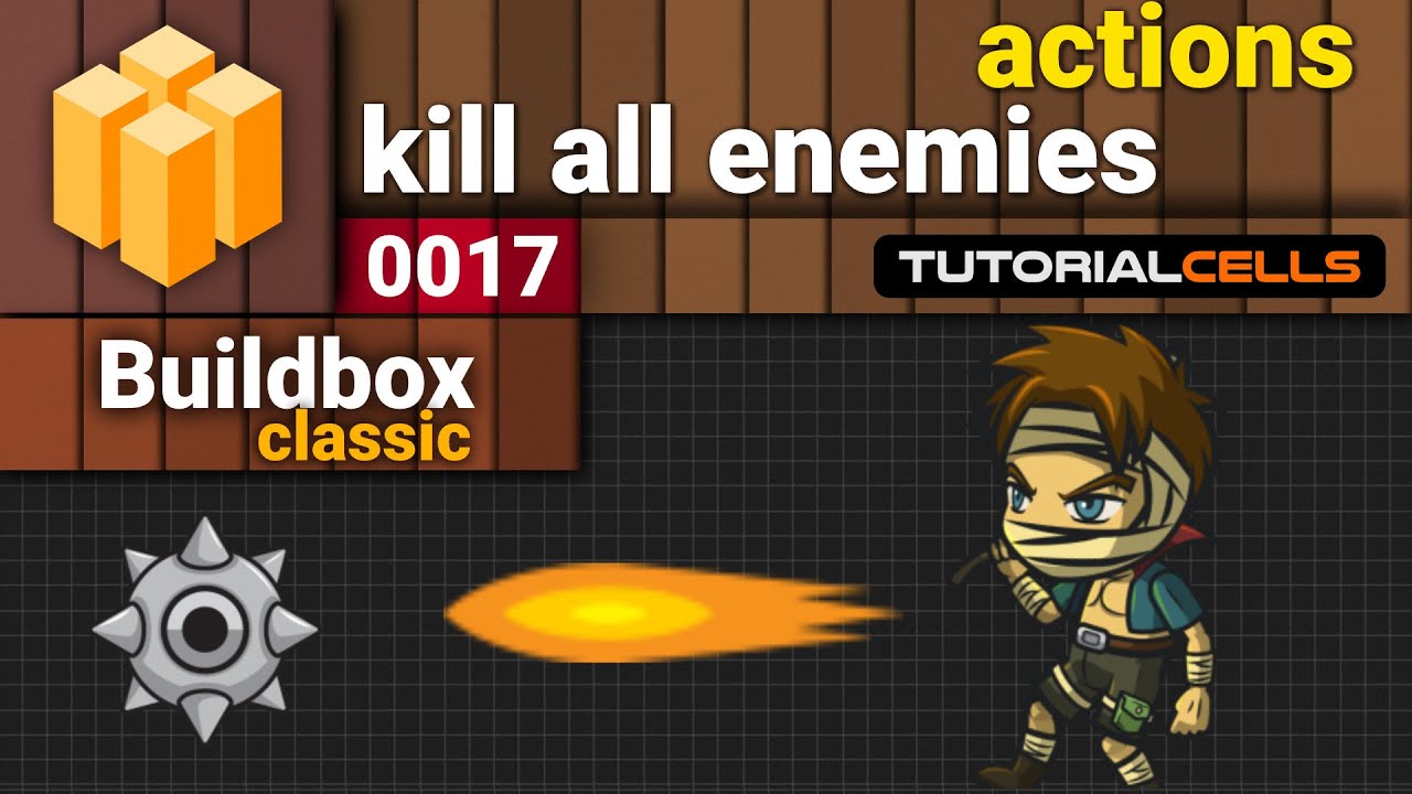 0017. kill all enemies action in buildbox 2