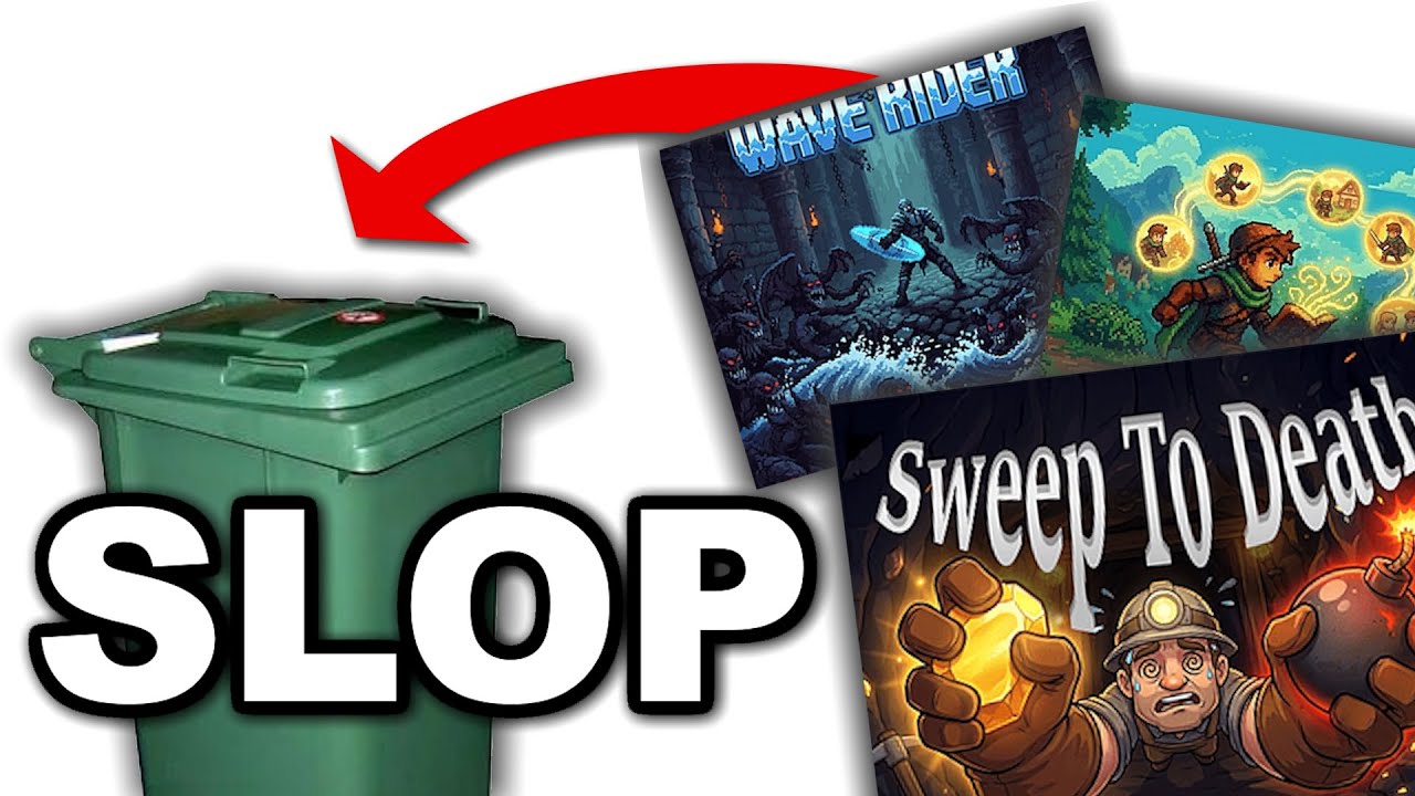 Why Indie Games Are Drowning in AI-Generated Garbage