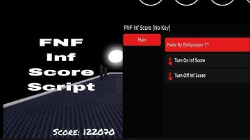 *OP* FNF Inf Score GUI Roblox Script Hack | Fluxus / Hydrogen / Delta / Arceus X Script