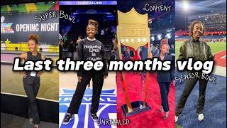 Symone with the Sports VLOG - Unrivaled Philly , Super Bowl week, Senior Bowl, ACC tournament