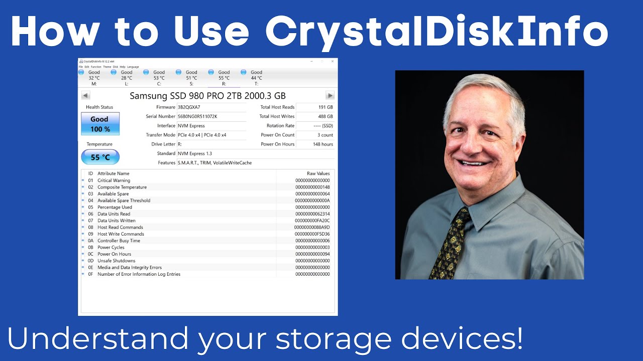  Update New How to Use CrystalDiskInfo