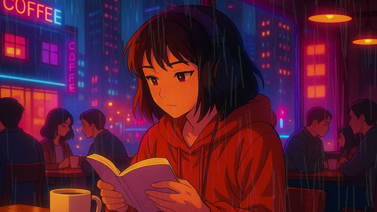 Rain Over Circuits 🌧️ – Futuristic Lo-Fi for Study & Deep Work